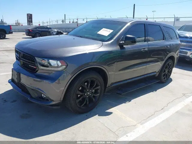 2019 Dodge Durango Sxt Plus Rwd VIN 1C4RDHAG4KC827197 фото 2