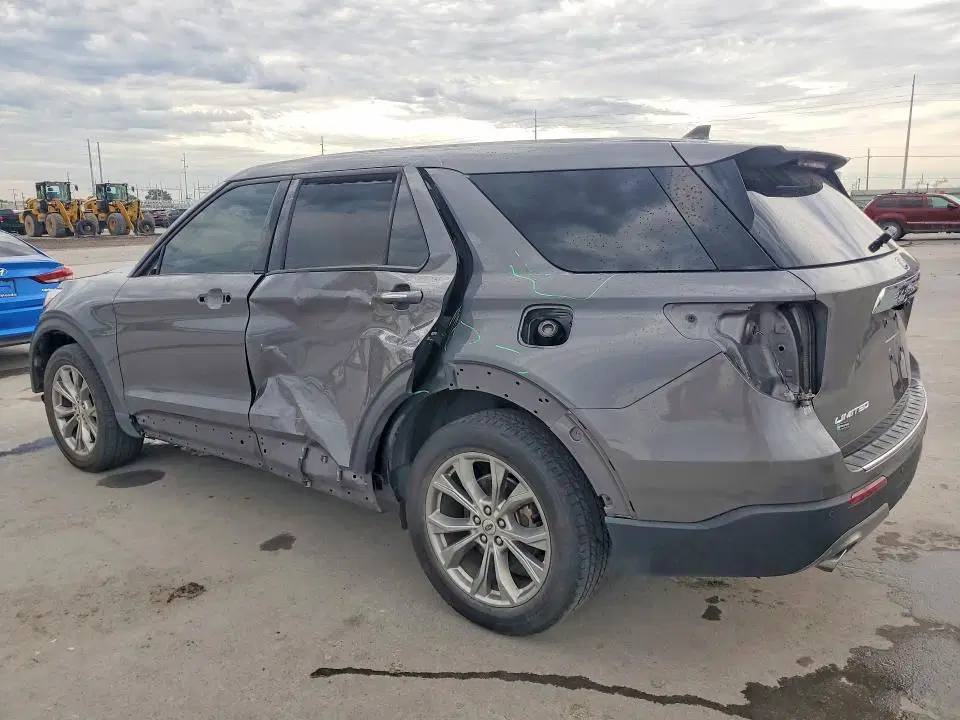 2021 FORD EXPLORER VIN 1FMSK8FH2MGB03850 фото 2