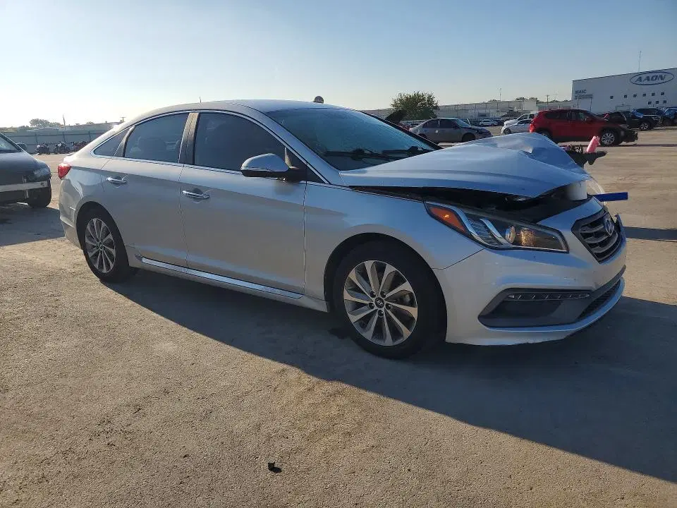 2015 HYUNDAI SONATA VIN 5NPE34AF3FH110561 фото 4