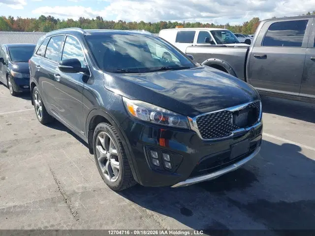 5XYPKDA19GG160048 — 2016 Kia Sorento Sx/Sx Limited, Передняя часть, фото до ремонта