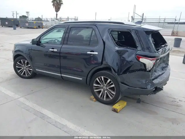 2017 Ford Explorer Platinum VIN 1FM5K8HT2HGB40191 фото 3