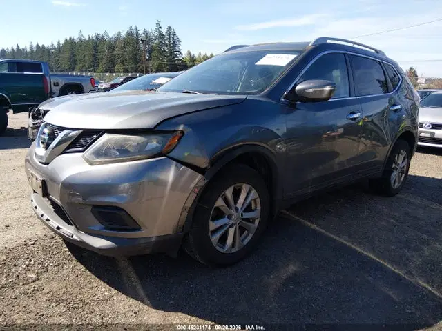 2014 Nissan ROGUE SV VIN 5N1AT2MV7EC867586 фото 2
