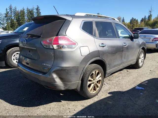 2014 Nissan ROGUE SV VIN 5N1AT2MV7EC867586 фото 4