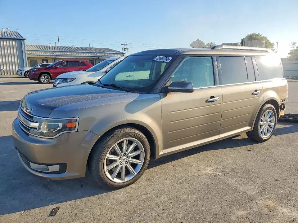 2FMHK6D8XEBD03479 — 2014 Ford FLEX, Задняя часть, фото до ремонта