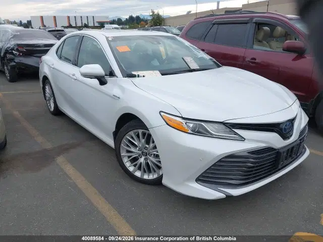 4T1B21HK6JU001528 — 2018 Toyota Camry Hybrid/LE/XLE/SE, Левый бок (Left Side), фото до ремонта