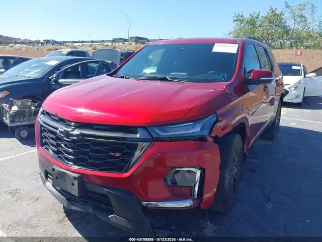 2022 Chevrolet Traverse Fwd Rs VIN 1GNERJKW0NJ169611 фото 2