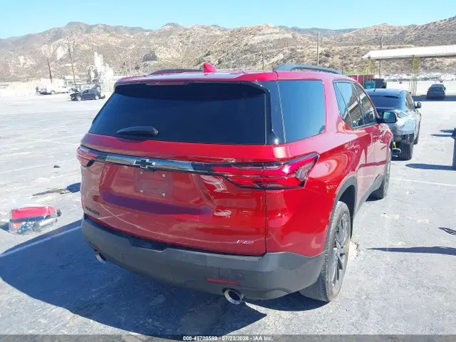 2022 Chevrolet Traverse Fwd Rs VIN 1GNERJKW0NJ169611 фото 4