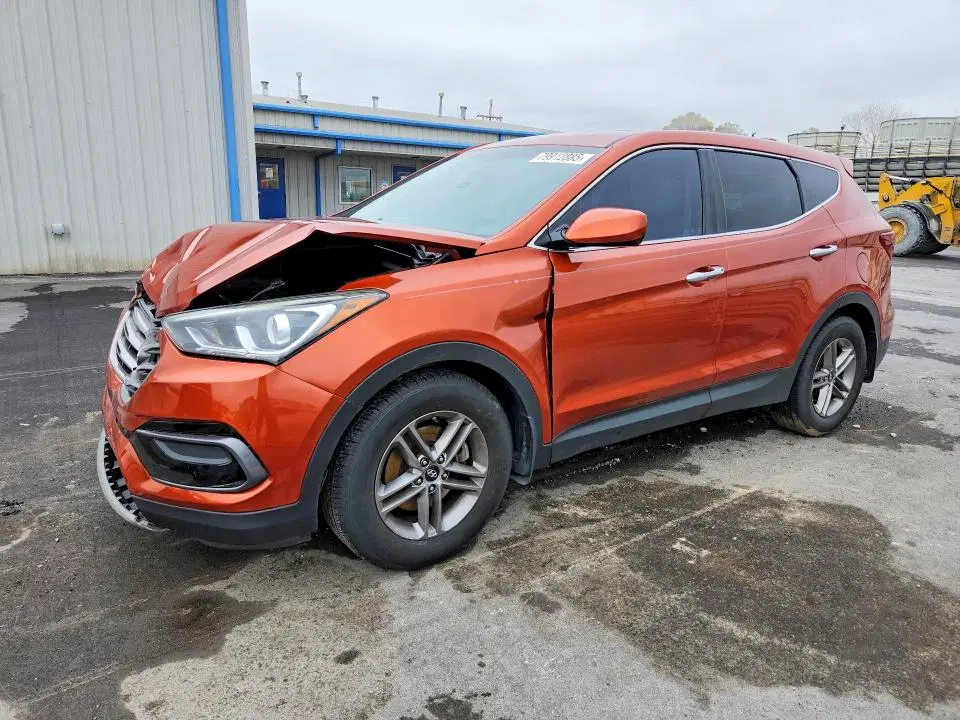 5XYZT3LB7HG394616 — 2017 Hyundai Santa FE Sport, Передняя часть, фото до ремонта