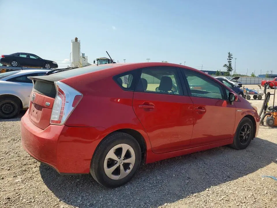2012 TOYOTA PRIUS VIN JTDKN3DU5C5517682 фото 3