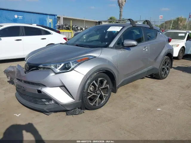 2018 Toyota C-hr Xle Premium VIN JTNKHMBX0J1008092 фото 2