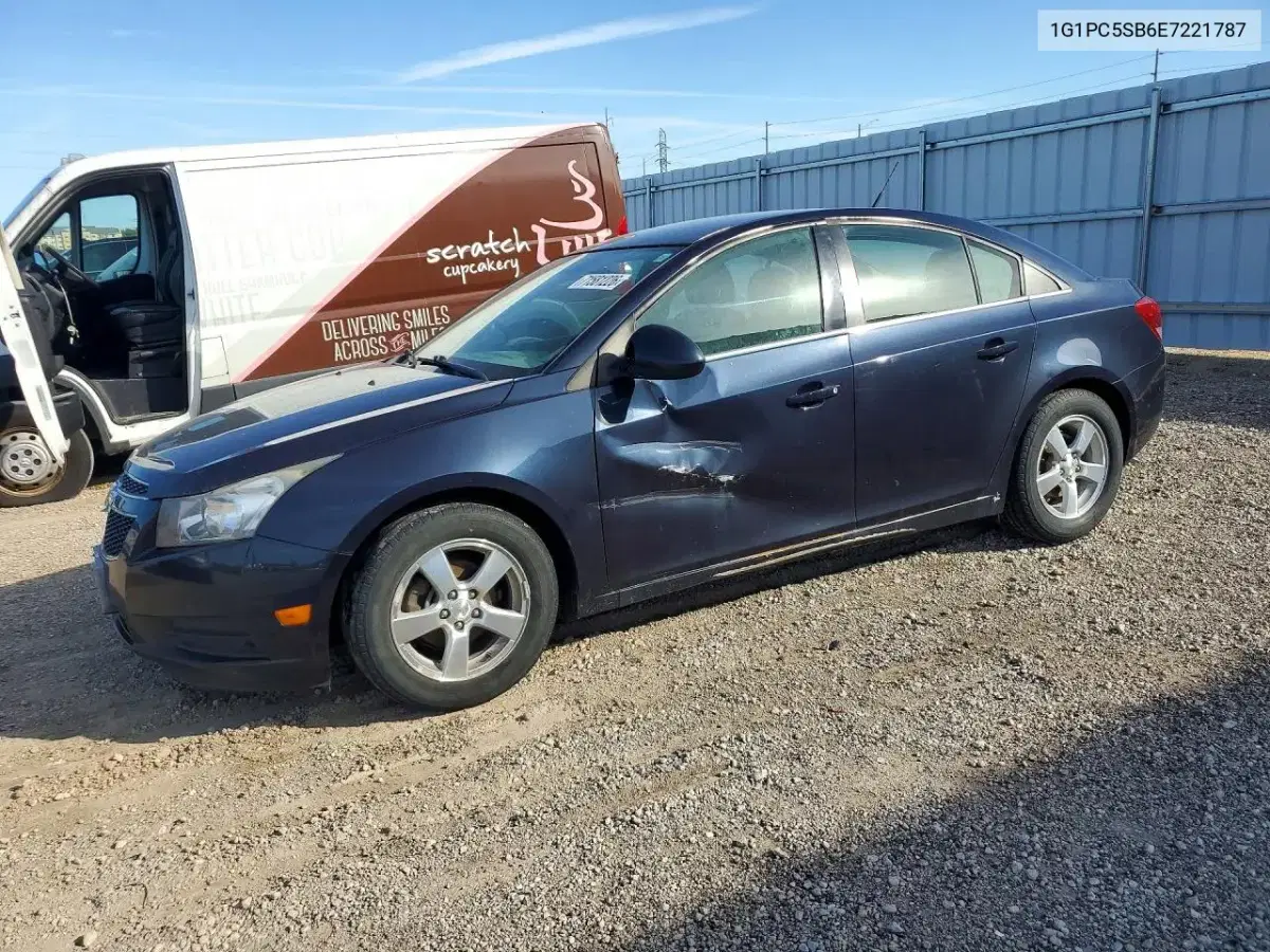1G1PC5SB6E7221787 — 2014 Chevrolet Cruze, Сторона, фото до ремонта