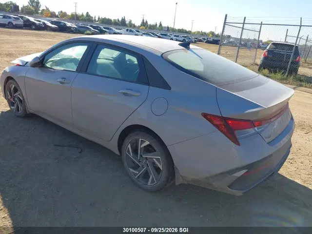 2025 Hyundai Elantra Sel Sport VIN KMHLM4DG1SU904883 фото 3