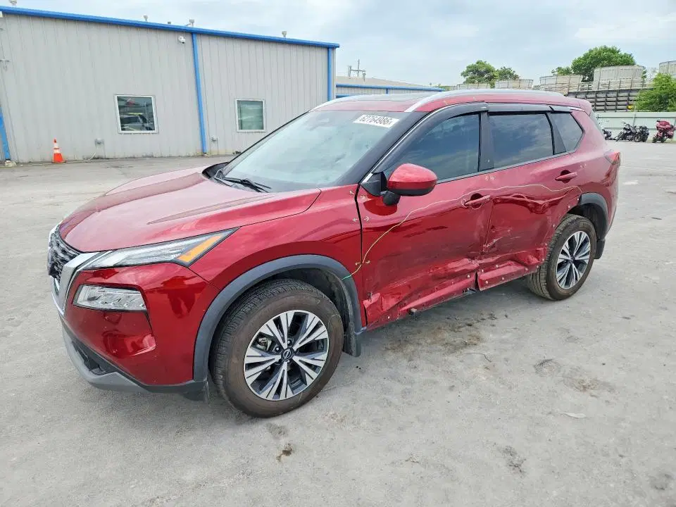 5N1BT3BA4PC780449 — 2023 Nissan Rogue, Боковая часть, фото до ремонта