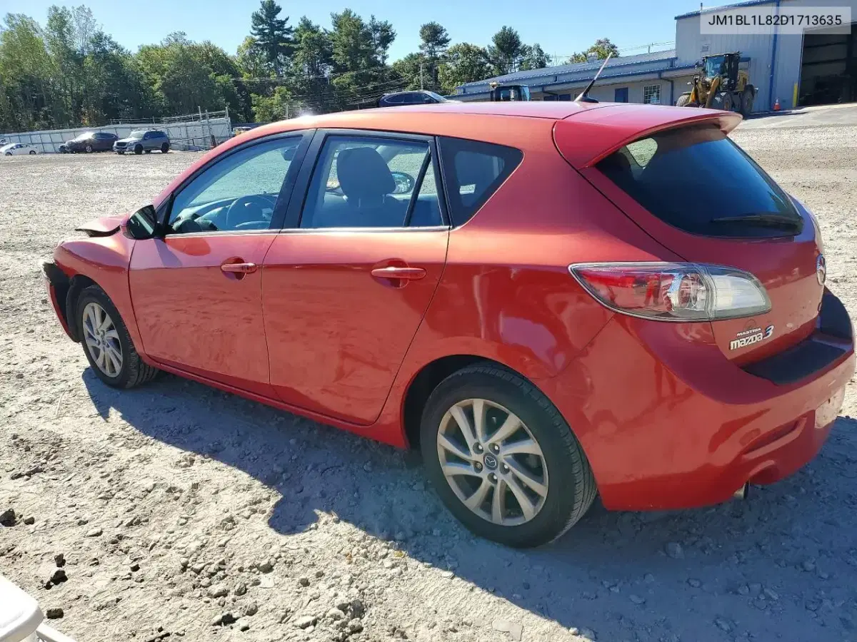 2013 Mazda 3 I VIN JM1BL1L82D1713635 фото 2