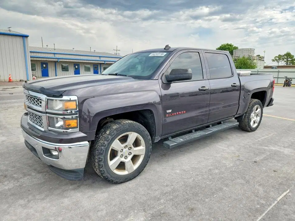 3GCPCREC4EG555372 — 2014 Chevrolet Silverado, Передняя часть, фото до ремонта