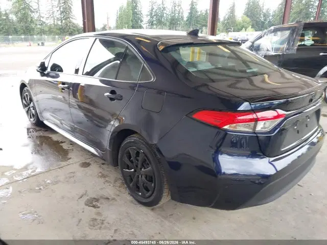 2025 Toyota COROLLA LE VIN 5YFB4MDE5SP238252 фото 3