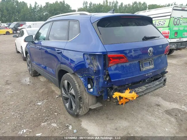 2024 Volkswagen TAOS SE VIN 3VVUX7B22RM091160 фото 3
