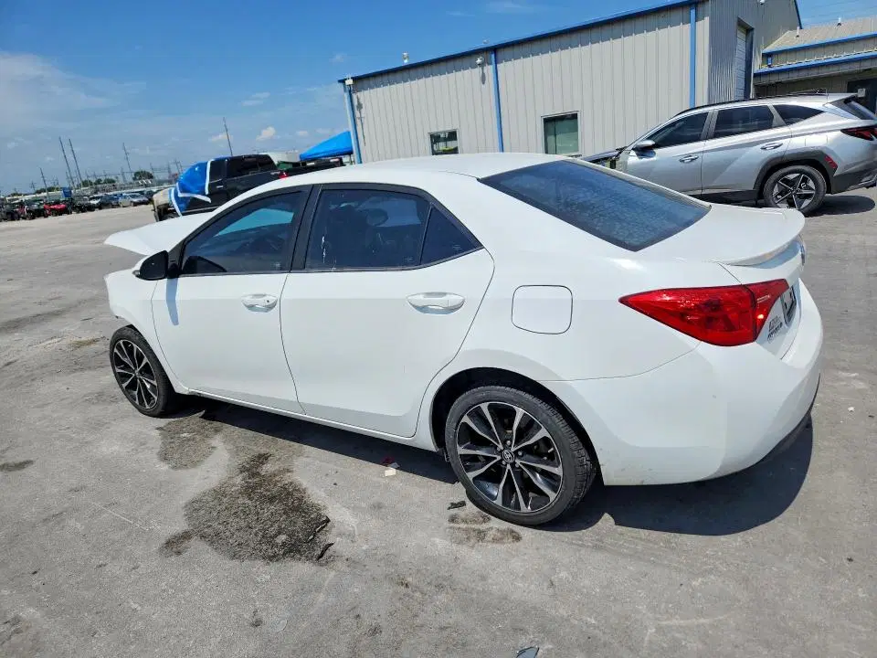 2017 TOYOTA COROLLA VIN 5YFBURHE1HP726713 фото 2
