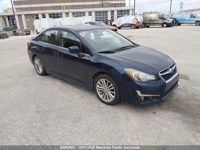 JF1GJAF61GH005433 — 2016 Subaru Impreza Premium Plus, Град, фото до ремонта