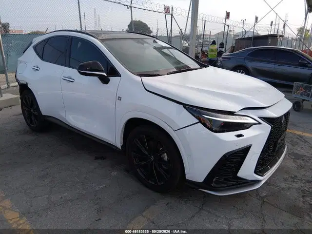 JTJKKCFZ9S2052998 — 2025 Lexus Nx Nx 450H+ F Sport Handling, Передняя часть (Front & Rear), фото до ремонта