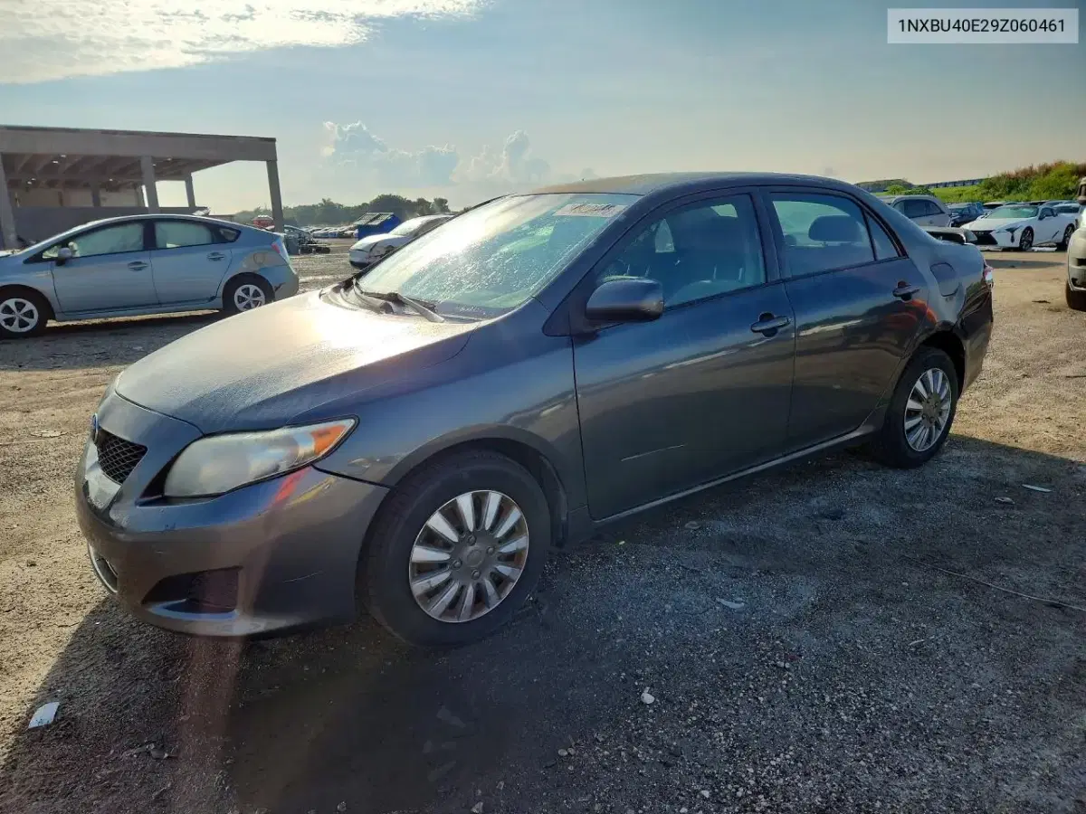 1NXBU40E29Z060461 — 2009 Toyota Corolla, мелкие вмятины и царапины, фото до ремонта