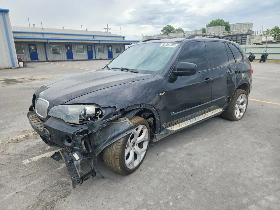 5UXFE83587LZ41642 — 2007 BMW X5, Передняя часть, фото до ремонта