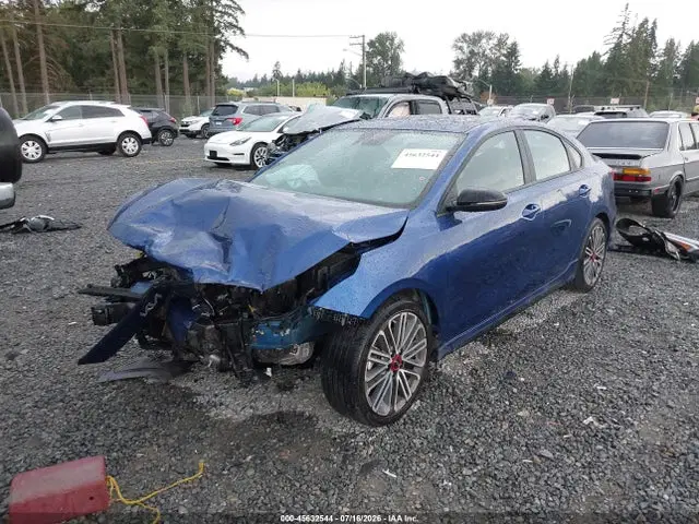 2024 KIA FORTE GT VIN 3KPF44AC2RE805713 фото 2