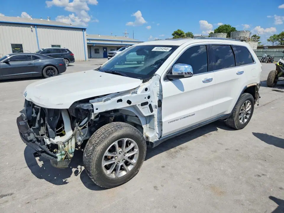 1C4RJFBM3FC785029 — 2015 Jeep Grand Cherokee, Передняя часть, фото до ремонта