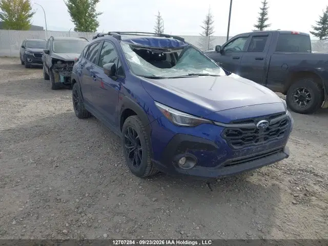 JF2GUHNC3RH218308 — 2024 Subaru Crosstrek Limited, Передняя часть, фото до ремонта