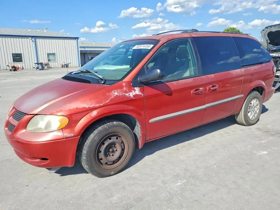 1B4GP34362B560951 — 2002 Dodge Grand Caravan, боковая часть, фото до ремонта