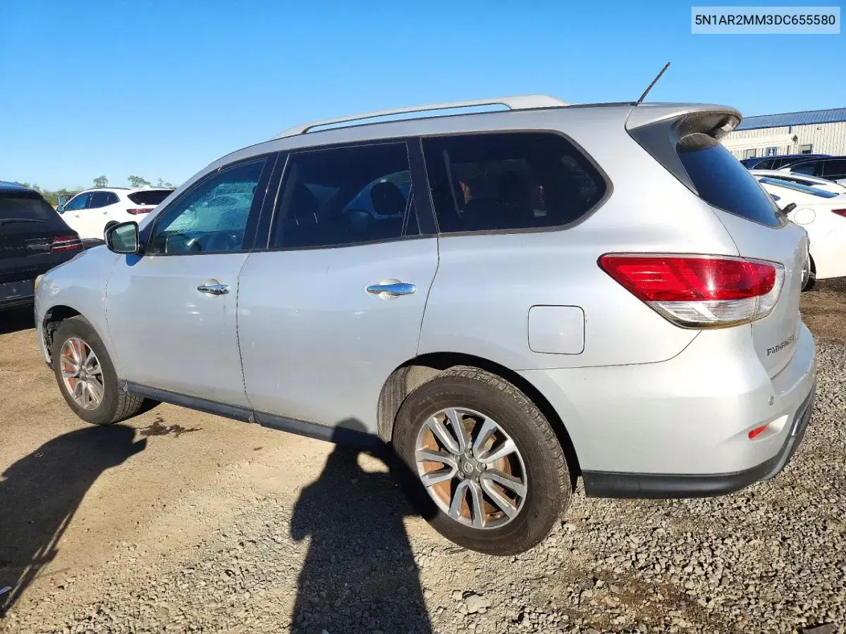 2013 Nissan Pathfinder S VIN 5N1AR2MM3DC655580 фото 2