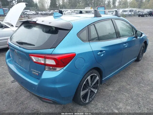 2019 Subaru Impreza 2.0i Sport VIN 4S3GTAM63K3710621 фото 4