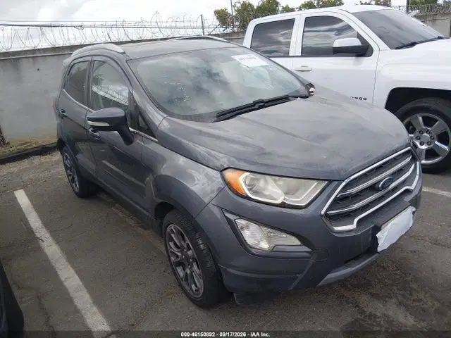 MAJ3S2KE1KC268154 — 2019 Ford Ecosport Titanium, Естественный износ, фото до ремонта