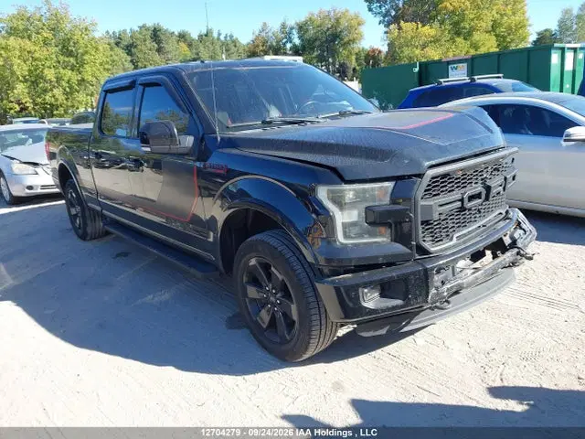 1FTFW1EF3GFB86989 — 2016 Ford F150 Supercrew, Передняя часть, фото до ремонта