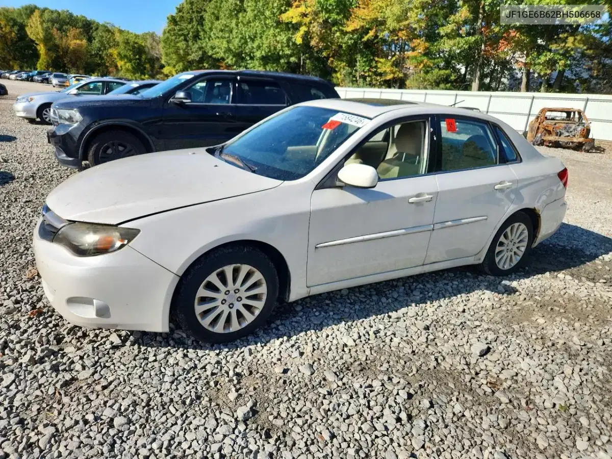 JF1GE6B62BH506668 — 2011 Subaru Impreza, Сторона, фото до ремонта