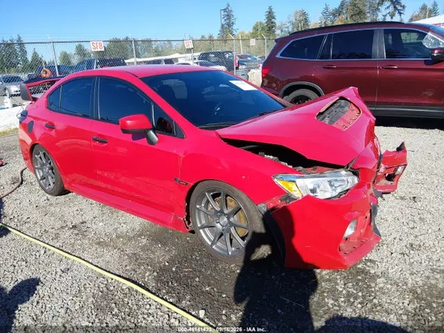 JF1VA1A66J9813602 — 2018 Subaru WRX, Передняя часть, фото до ремонта