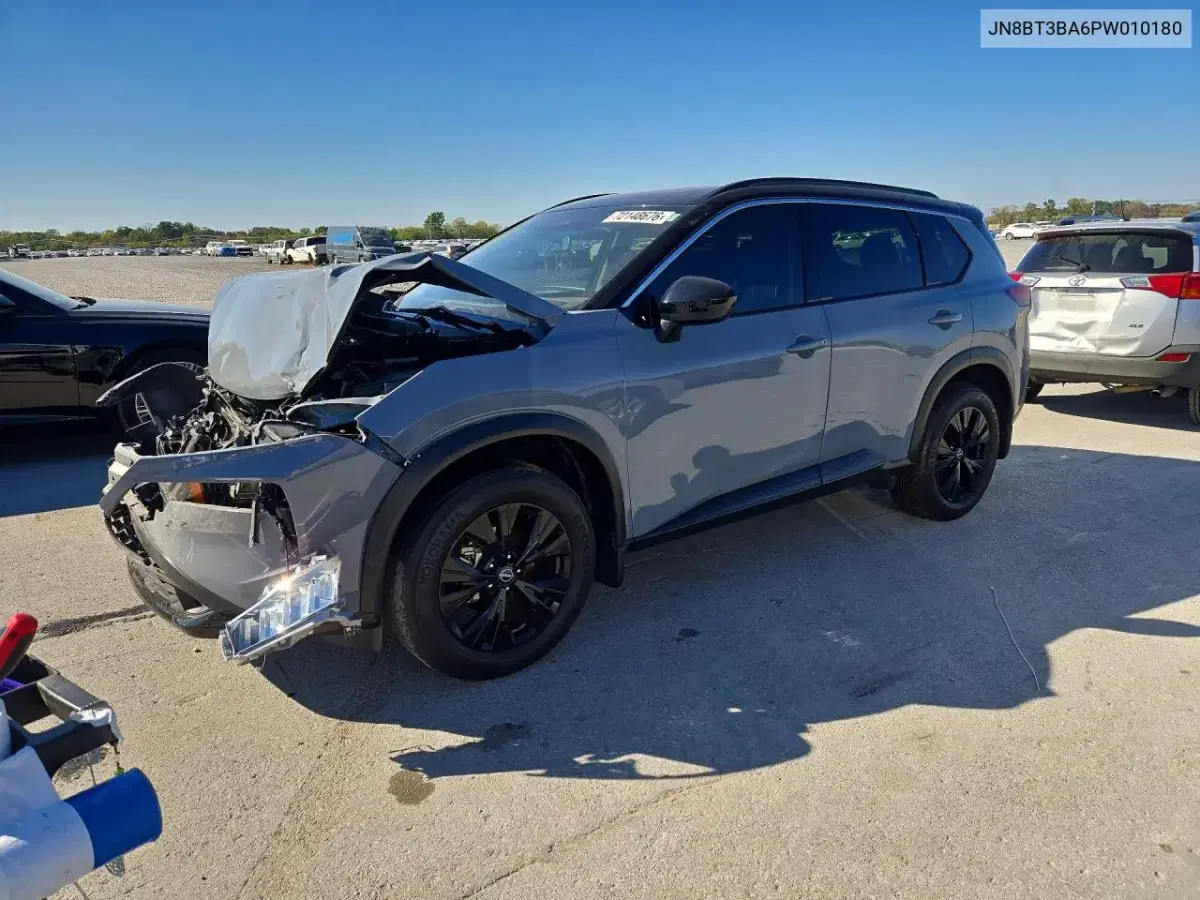 JN8BT3BA6PW010180 — 2023 Nissan Rogue, передняя часть, фото до ремонта