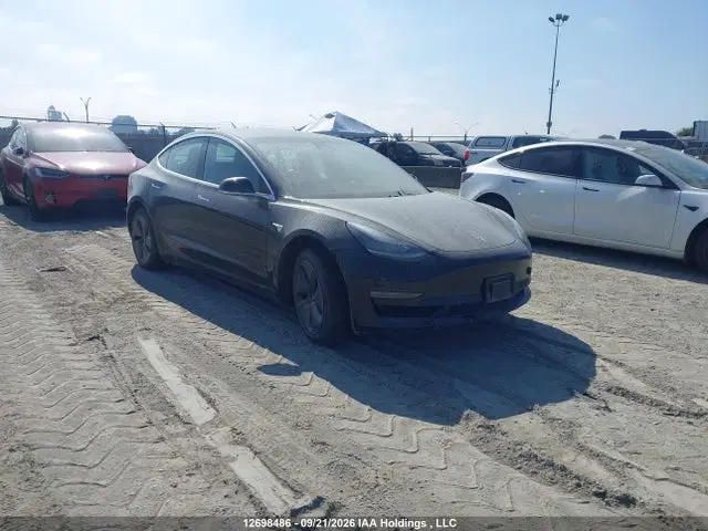 5YJ3E1EA5KF422341 — 2019 Tesla Model 3, Задняя часть, фото до ремонта