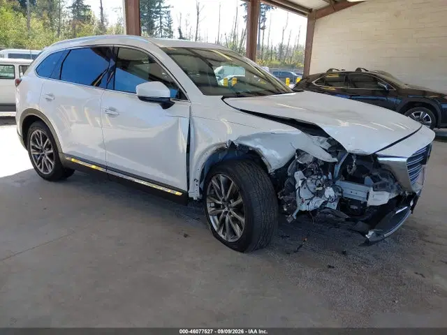 JM3TCBDY1G0123985 — 2016 Mazda CX-9 Grand Touring, Передняя часть, фото до ремонта