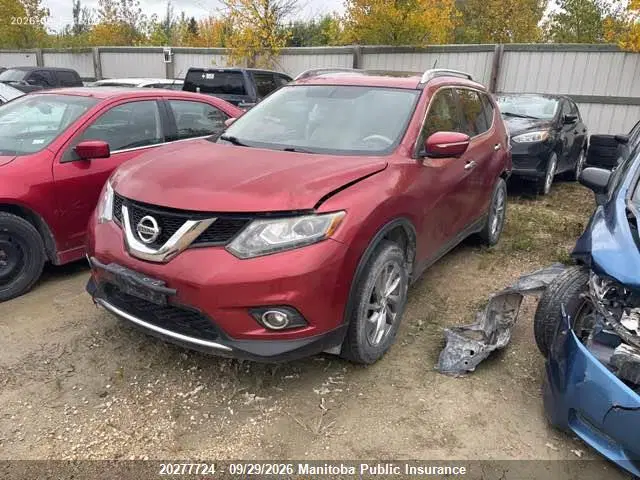 2014 Nissan Rogue Sl VIN 5N1AT2MV7EC860511 фото 2