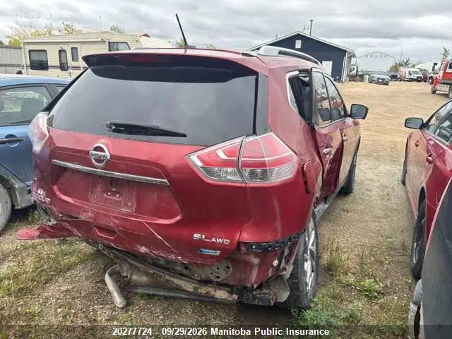 2014 Nissan Rogue Sl VIN 5N1AT2MV7EC860511 фото 4