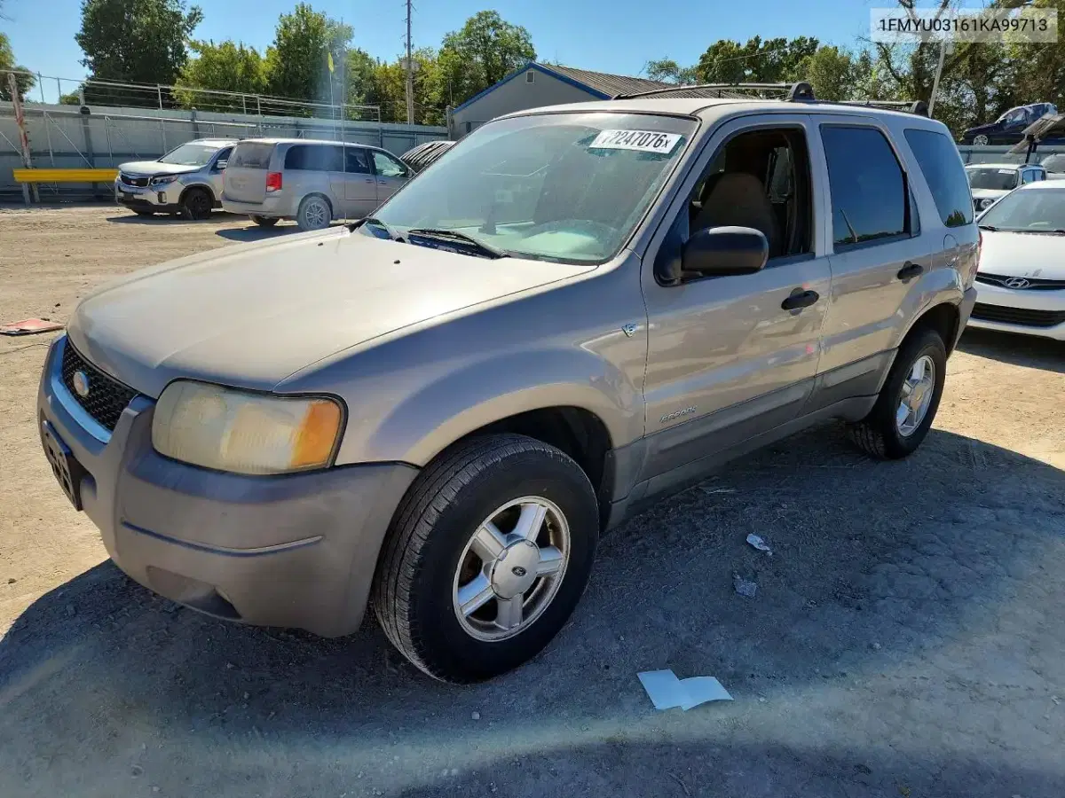 1FMYU03161KA99713 — 2001 Ford Escape, механические повреждения, фото до ремонта