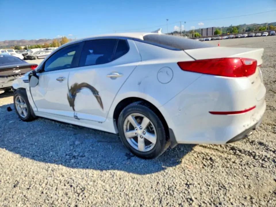 2015 KIA Optima VIN KNAGM4A76F5661868 фото 2