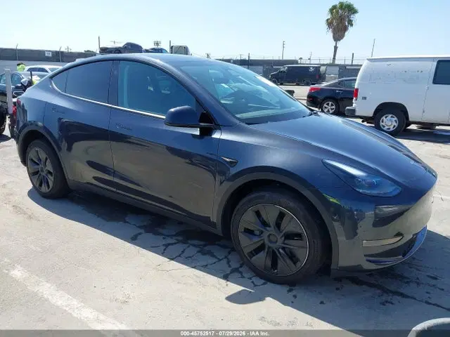 7SAYGDEE4RF209625 — 2024 Tesla Model Y Long Range Dual Motor ALL-Wheel Drive, Задняя часть слева (Left Rear), фото до ремонта