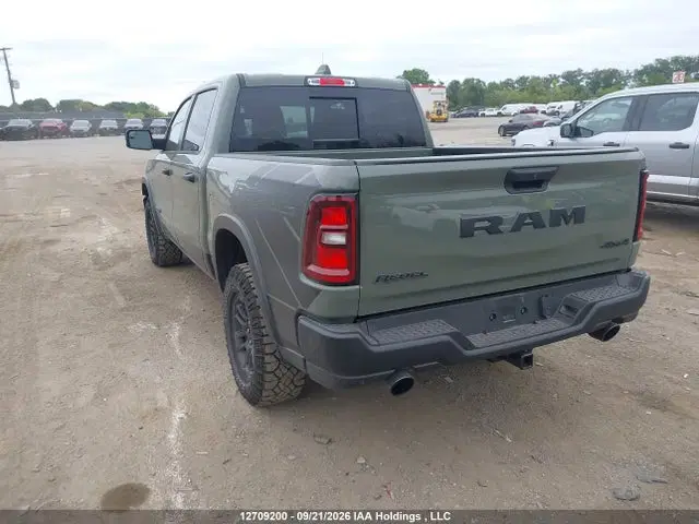 2026 RAM 1500 Rebel VIN 1C6SRFLP0TN322789 фото 3
