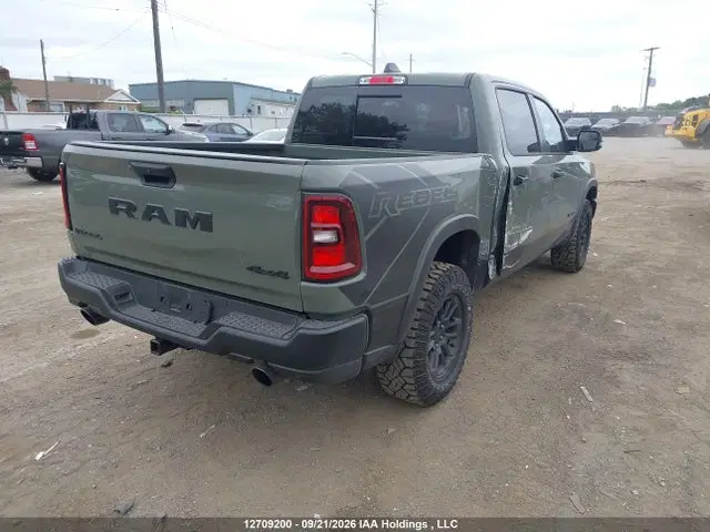 2026 RAM 1500 Rebel VIN 1C6SRFLP0TN322789 фото 4