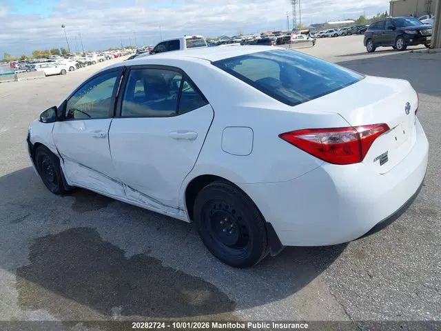 2019 Toyota COROLLA LE VIN 2T1BURHE2KC209489 фото 3