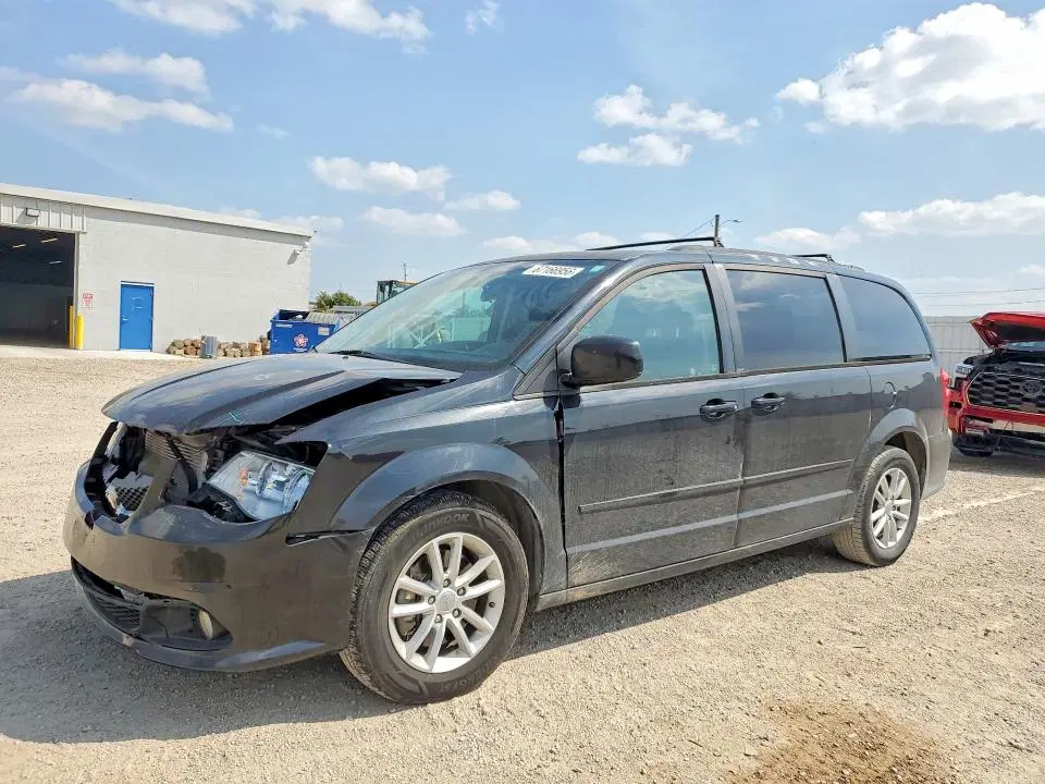 2C4RDGCG2ER265450 — 2014 Dodge Grand Caravan, Задняя часть, фото до ремонта