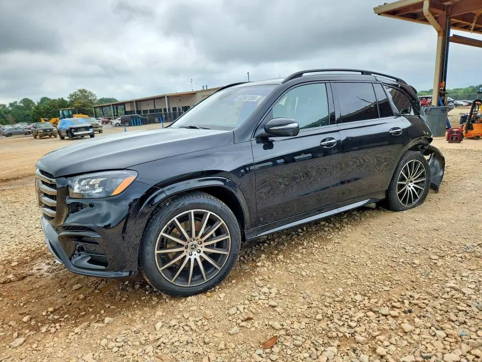 4JGFF5KE8TB500975 — 2026 Mercedes-Benz GLS, задняя часть, фото до ремонта