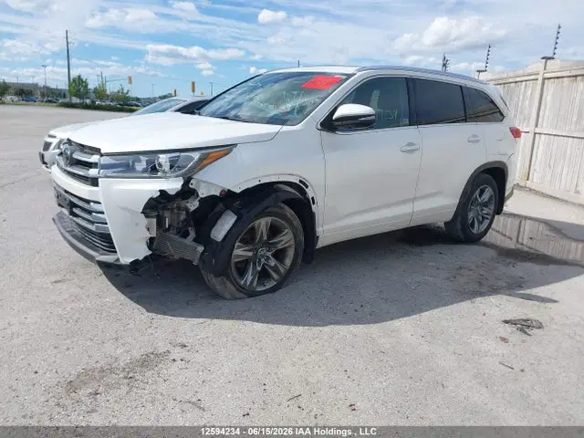 2019 Toyota Highlander Limited VIN 5TDDZRFH6KS994131 фото 2